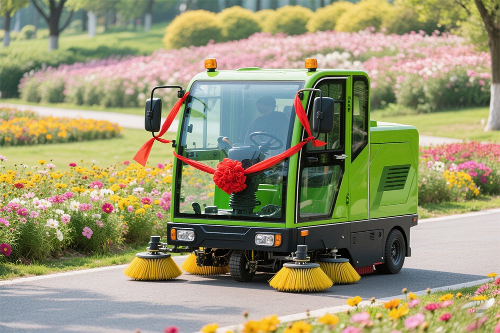 为什么公园都在用电动扫地车？深度剖析其使用优势